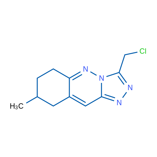 3-(Chloromethyl)-8-methyl-6,7,8,9-tetrahydro-[1,2,4]triazolo[4,3-b]cinnoline 1g