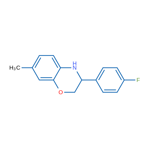 3-(4-Fluorophenyl)-7-methyl-3,4-dihydro-2H-benzo[b][1,4]oxazine 1g