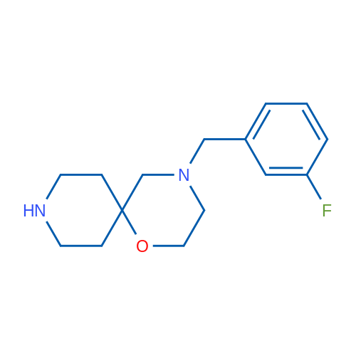 4-(3-Fluorobenzyl)-1-oxa-4,9-diazaspiro[5.5]undecane 1g