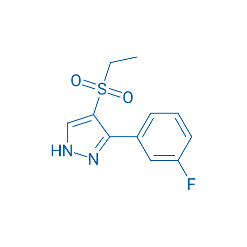 4-(Ethylsulfonyl)-3-(3-fluorophenyl)-1H-pyrazole 1g