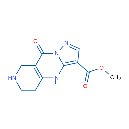 Methyl 9-oxo-4,5,6,7,8,9-hexahydropyrazolo[1,5-a]pyrido[4,3-d]pyrimidine-3-carboxylate 1g