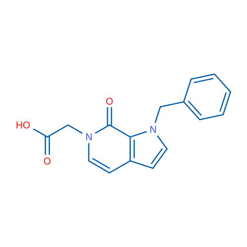 2-(1-Benzyl-7-oxo-1H-pyrrolo[2,3-c]pyridin-6(7H)-yl)acetic acid 1g