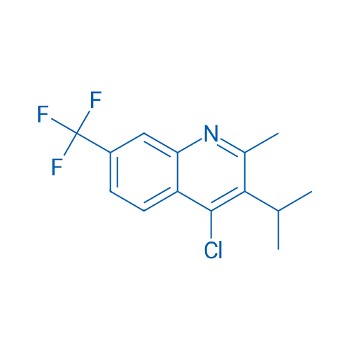 4-Chloro-3-isopropyl-2-methyl-7-(trifluoromethyl)quinoline 1g