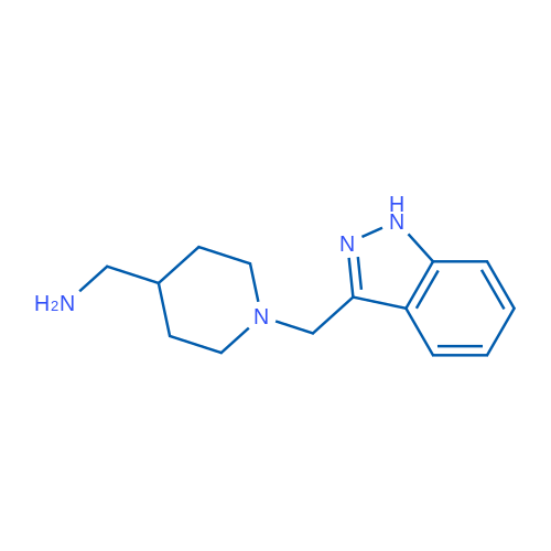 (1-((1H-Indazol-3-yl)methyl)piperidin-4-yl)methanamine 1g