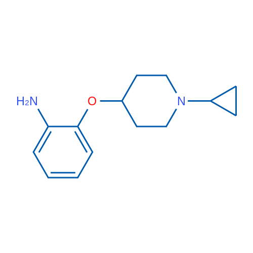 2-((1-Cyclopropylpiperidin-4-yl)oxy)aniline 1g
