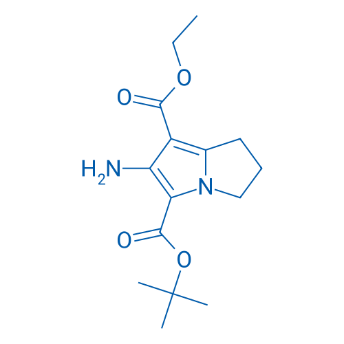 5-tert-Butyl 7-ethyl 6-amino-2,3-dihydro-1H-pyrrolizine-5,7-dicarboxylate 1g