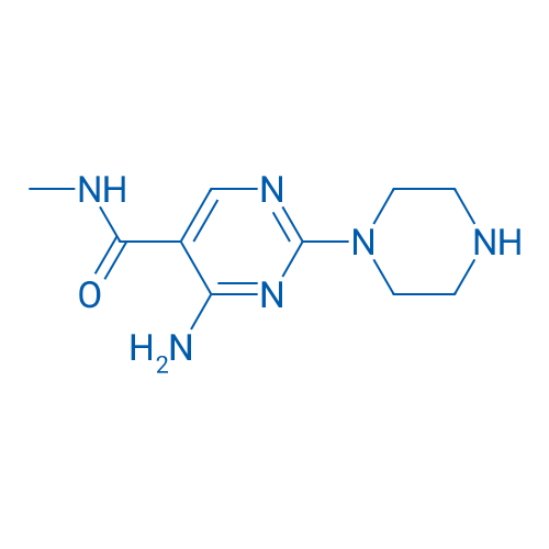 4-Amino-N-methyl-2-(piperazin-1-yl)pyrimidine-5-carboxamide 1g