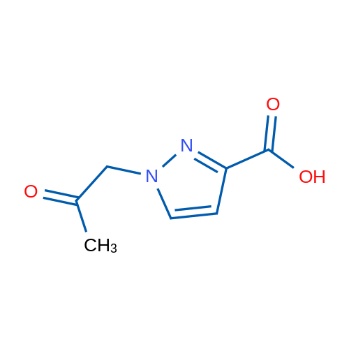 1-(2-Oxopropyl)-1H-pyrazole-3-carboxylic acid 1g