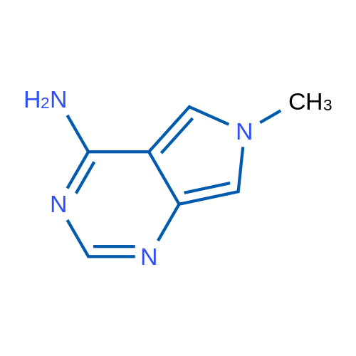 6-Methyl-6H-pyrrolo[3,4-d]pyrimidin-4-amine 1g