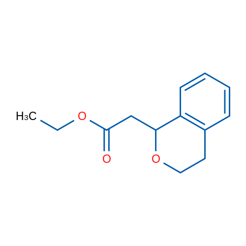 Ethyl 2-(isochroman-1-yl)acetate 250mg