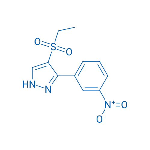 4-(Ethylsulfonyl)-3-(3-nitrophenyl)-1H-pyrazole 1g