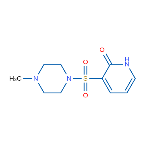 3-((4-Methylpiperazin-1-yl)sulfonyl)pyridin-2(1H)-one 1g