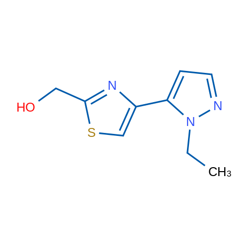 (4-(1-Ethyl-1H-pyrazol-5-yl)thiazol-2-yl)methanol 1g