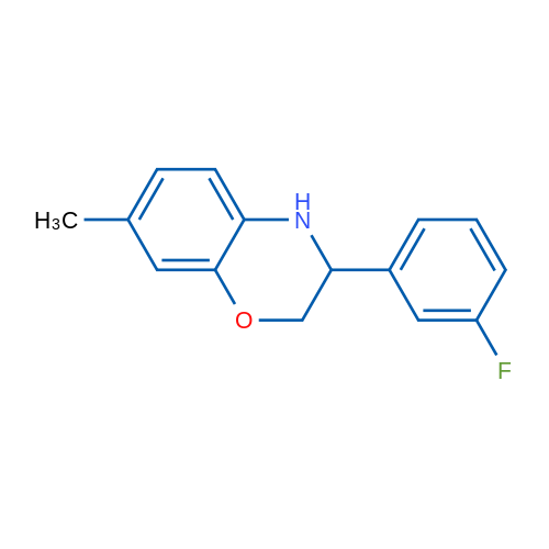 3-(3-Fluorophenyl)-7-methyl-3,4-dihydro-2H-benzo[b][1,4]oxazine 1g