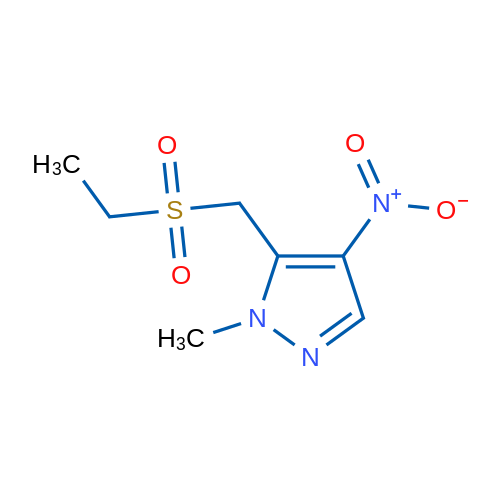 5-((Ethylsulfonyl)methyl)-1-methyl-4-nitro-1H-pyrazole 1g
