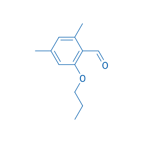 2,4-Dimethyl-6-propoxybenzaldehyde 1g