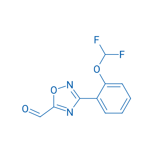 3-(2-(Difluoromethoxy)phenyl)-1,2,4-oxadiazole-5-carbaldehyde 1g