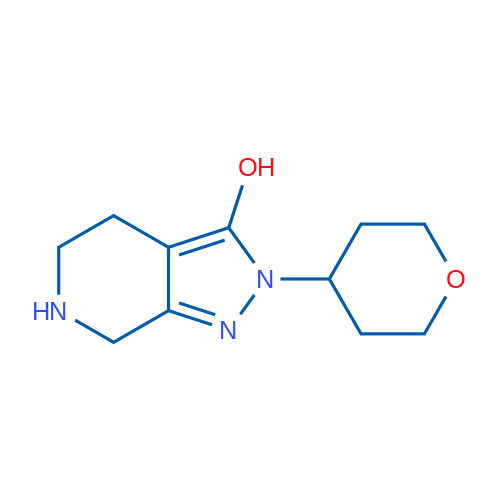 2-(Tetrahydro-2H-pyran-4-yl)-4,5,6,7-tetrahydro-2H-pyrazolo[3,4-c]pyridin-3-ol 1g
