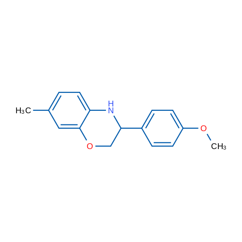 3-(4-Methoxyphenyl)-7-methyl-3,4-dihydro-2H-benzo[b][1,4]oxazine 1g