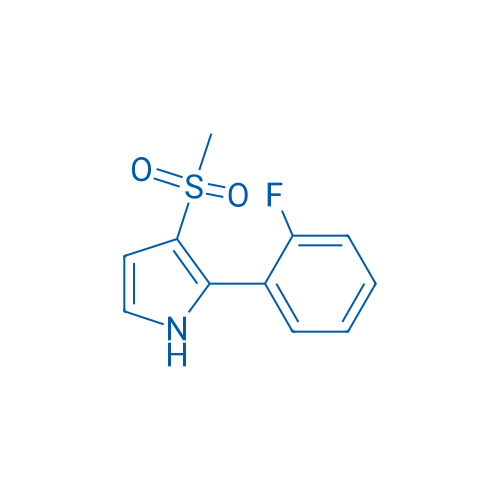 2-(2-Fluorophenyl)-3-(methylsulfonyl)-1H-pyrrole 1g