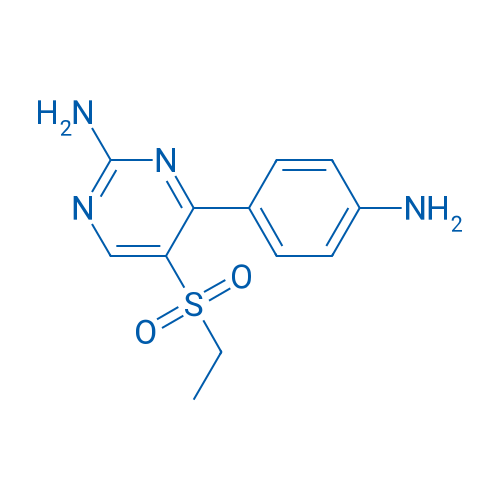 4-(4-Aminophenyl)-5-(ethylsulfonyl)pyrimidin-2-amine 1g