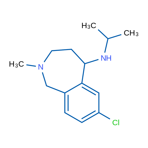 7-Chloro-N-isopropyl-2-methyl-2,3,4,5-tetrahydro-1H-benzo[c]azepin-5-amine 1g