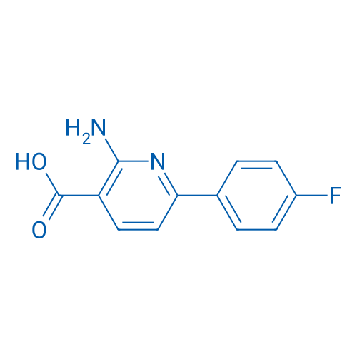 2-Amino-6-(4-fluorophenyl)nicotinic acid 1g