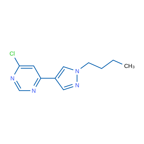 4-(1-Butyl-1H-pyrazol-4-yl)-6-chloropyrimidine 1g
