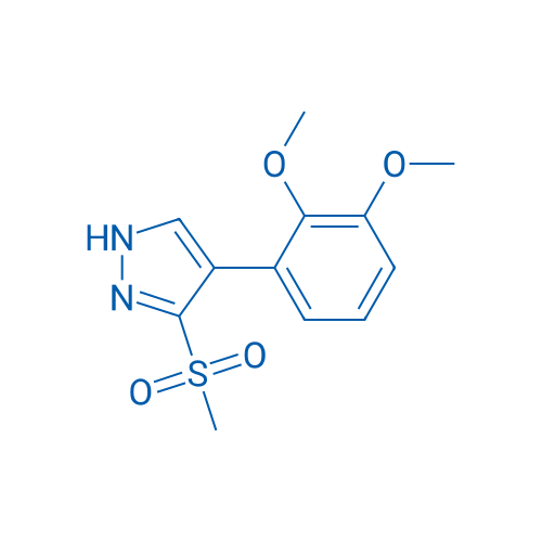4-(2,3-Dimethoxyphenyl)-3-(methylsulfonyl)-1H-pyrazole 1g