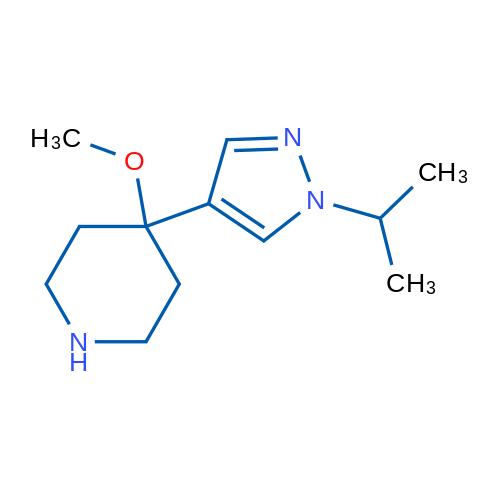 4-(1-Isopropyl-1H-pyrazol-4-yl)-4-methoxypiperidine 1g