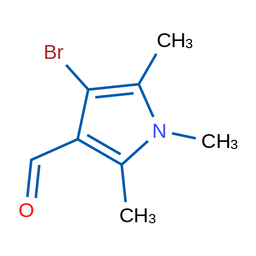 4-Bromo-1,2,5-trimethyl-1H-pyrrole-3-carbaldehyde 1g