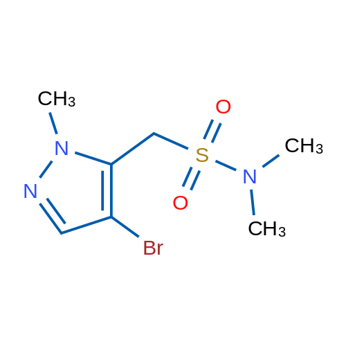 1-(4-Bromo-1-methyl-1H-pyrazol-5-yl)-N,N-dimethylmethanesulfonamide 1g