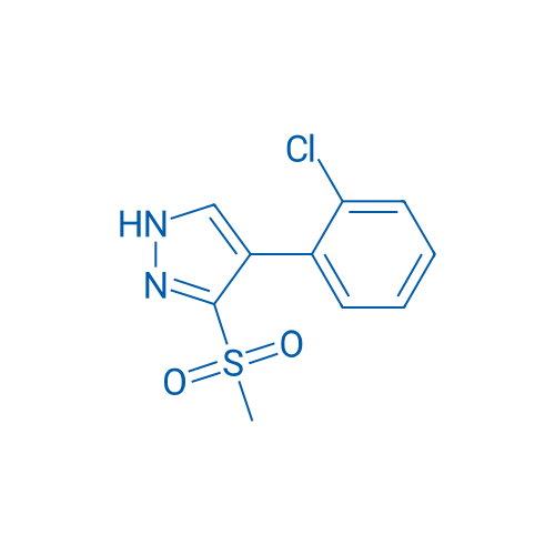 4-(2-Chlorophenyl)-3-(methylsulfonyl)-1H-pyrazole 1g