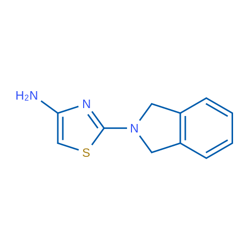 2-(Isoindolin-2-yl)thiazol-4-amine 1g