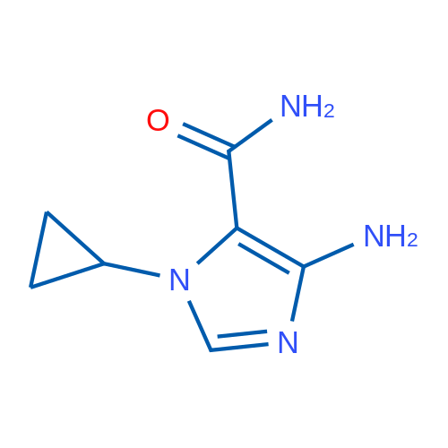4-Amino-1-cyclopropyl-1H-imidazole-5-carboxamide 1g