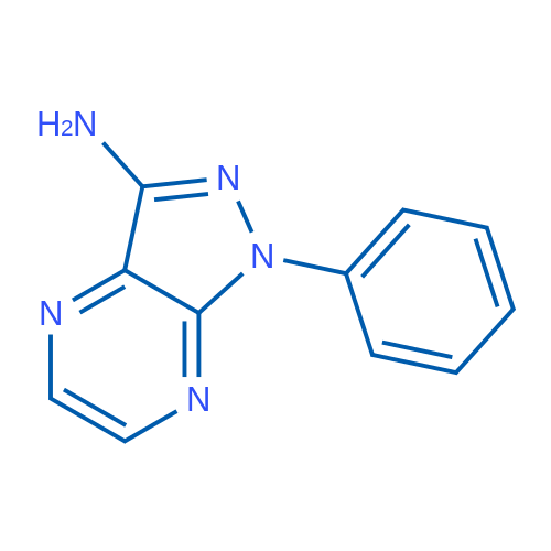 1-Phenyl-1H-pyrazolo[3,4-b]pyrazin-3-amine 1g