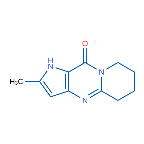2-Methyl-5,6,7,8-tetrahydropyrido[1,2-a]pyrrolo[3,2-d]pyrimidin-10(1H)-one 1g