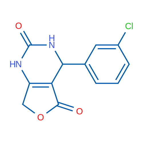 4-(3-Chlorophenyl)-3,4-dihydrofuro[3,4-d]pyrimidine-2,5(1H,7H)-dione 1g