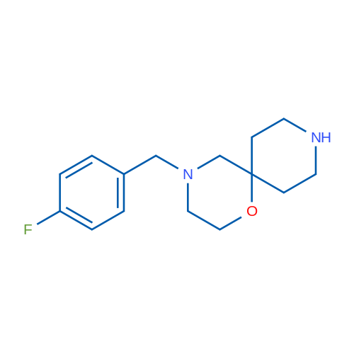 4-(4-Fluorobenzyl)-1-oxa-4,9-diazaspiro[5.5]undecane 1g