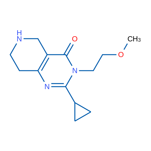 2-Cyclopropyl-3-(2-methoxyethyl)-5,6,7,8-tetrahydropyrido[4,3-d]pyrimidin-4(3H)-one 1g