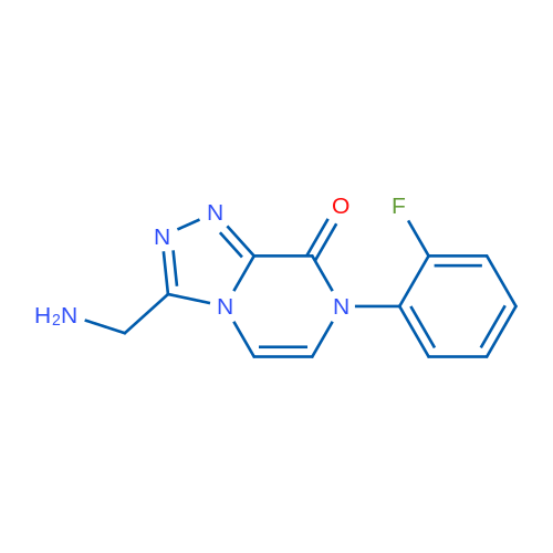 3-(Aminomethyl)-7-(2-fluorophenyl)-[1,2,4]triazolo[4,3-a]pyrazin-8(7H)-one 1g