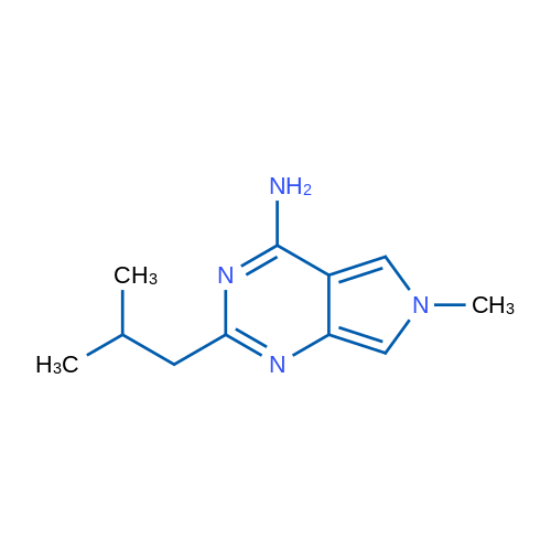 2-Isobutyl-6-methyl-6H-pyrrolo[3,4-d]pyrimidin-4-amine 1g