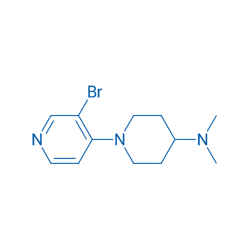 1-(3-Bromopyridin-4-yl)-N,N-dimethylpiperidin-4-amine 1g