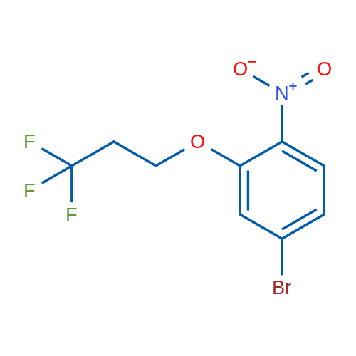 4-Bromo-1-nitro-2-(3,3,3-trifluoropropoxy)benzene 1g
