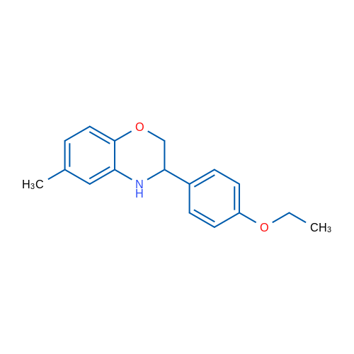 3-(4-Ethoxyphenyl)-6-methyl-3,4-dihydro-2H-benzo[b][1,4]oxazine 1g