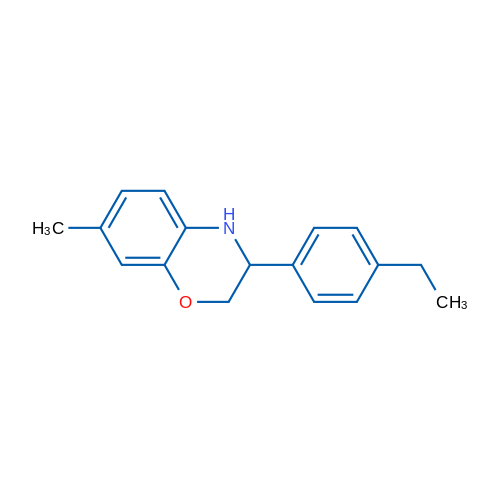 3-(4-Ethylphenyl)-7-methyl-3,4-dihydro-2H-benzo[b][1,4]oxazine 1g
