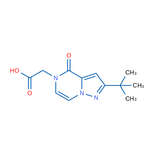 2-(2-(tert-Butyl)-4-oxopyrazolo[1,5-a]pyrazin-5(4H)-yl)acetic acid 1g