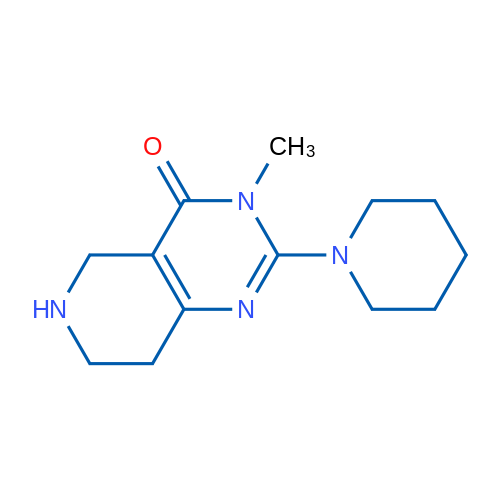 3-Methyl-2-(piperidin-1-yl)-5,6,7,8-tetrahydropyrido[4,3-d]pyrimidin-4(3H)-one 1g