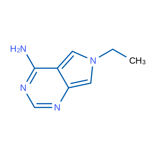 6-Ethyl-6H-pyrrolo[3,4-d]pyrimidin-4-amine 1g