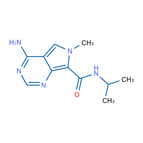 4-Amino-N-isopropyl-6-methyl-6H-pyrrolo[3,4-d]pyrimidine-7-carboxamide 1g